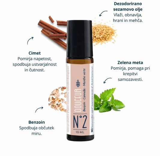 No. 2 Douceur – Ekološki dišavni roll-on
